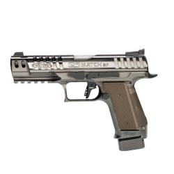 Pistolet 9mm Walther Q5 Match Steel Frame Black Diamond