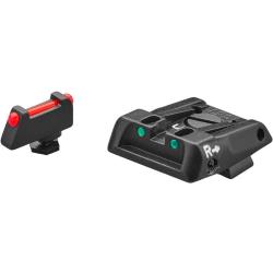 Hausse et guidon fibre optique LPA pour Glock 17 &agrave; 35