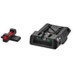 Hausse LPA pour Sig Sauer P220,225,226,228, 229 et 320 avec insert fibre optique