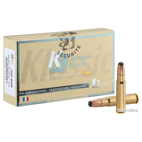 Sologne .356 Win Sierra Pro Hunter RN 200 gr / 13 g Sologne .356 Win Sierra PH 200 gr / 13 g