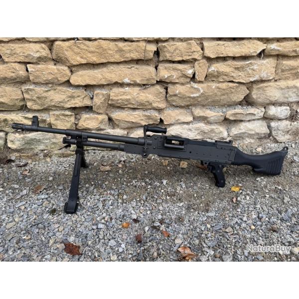 R�plique airsoft mitrailleuse m240 / mag58 Inokatsu (inerte / vide)
