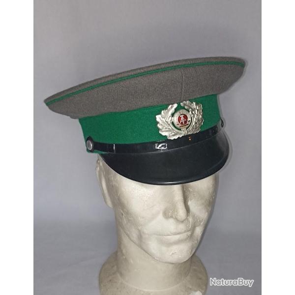 Casquette VoPo troupe Allemagne de l'Est Grentzschutzpolizei 70/80