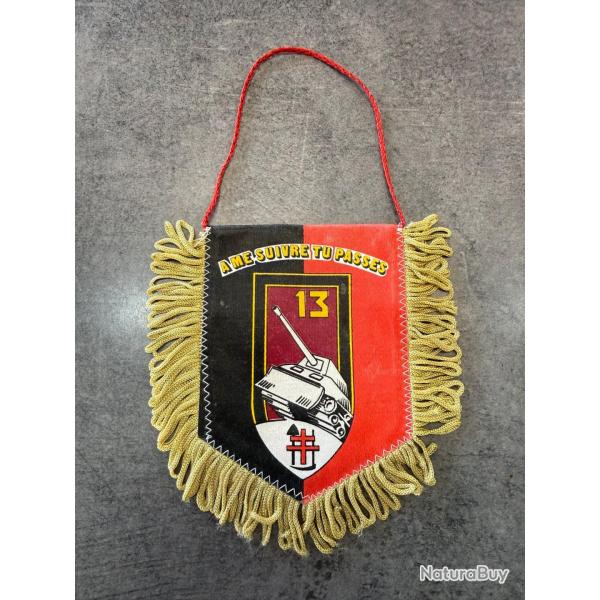 Fanion - 13e R�giment de Dragons (Double Face)