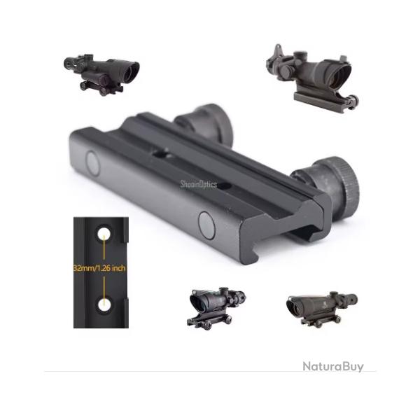 Rail picatinny pour ACOG airsoft 2