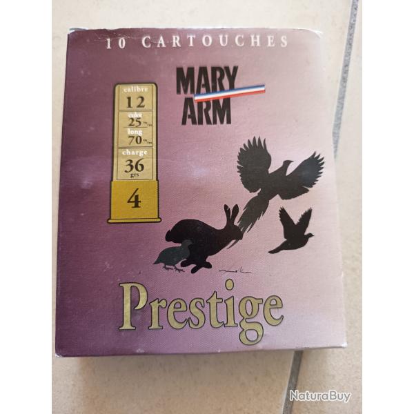 Cartouches Mary arme Prestige