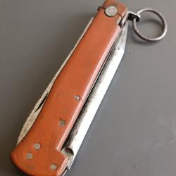 ANCIEN COUTEAU MARIN 2 pi&egrave;ces, XX&egrave;me, 2eme guerre mondiale.