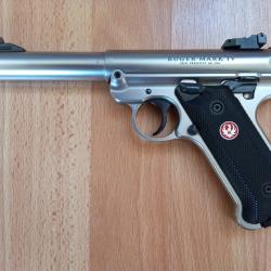 Ruger Mark IV inox filet&eacute;