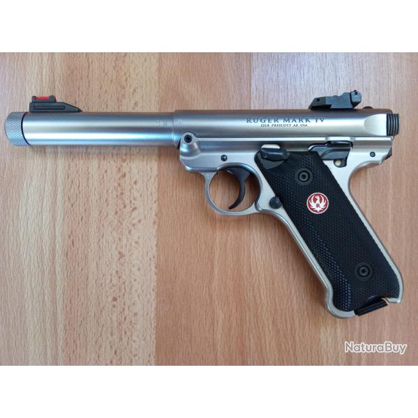 Ruger Mark IV inox filet�