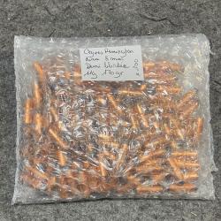 Lot de 100 ogives 8mm Remington demi blind&eacute;e 11gr 170 grains