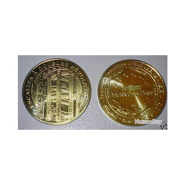 Medaille Chateau Chambord Escalier � Double Revolution Par Monnaie de Paris 2008