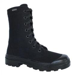 Chaussure en toile Wissart&reg; noire Brousse fran&ccedil;aise de l Arm&eacute;e