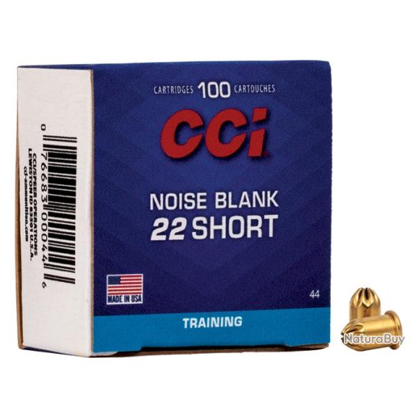 Munitions balles � blanc CCI cal.22lr short par 500