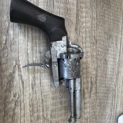 revolver &agrave; broche de poche type Lefaucheux - 7mm
