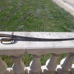 sabre revolutionnaire dit "de mineur" a garde tournante