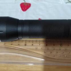 Lampe tactique stromboscope recharge USB