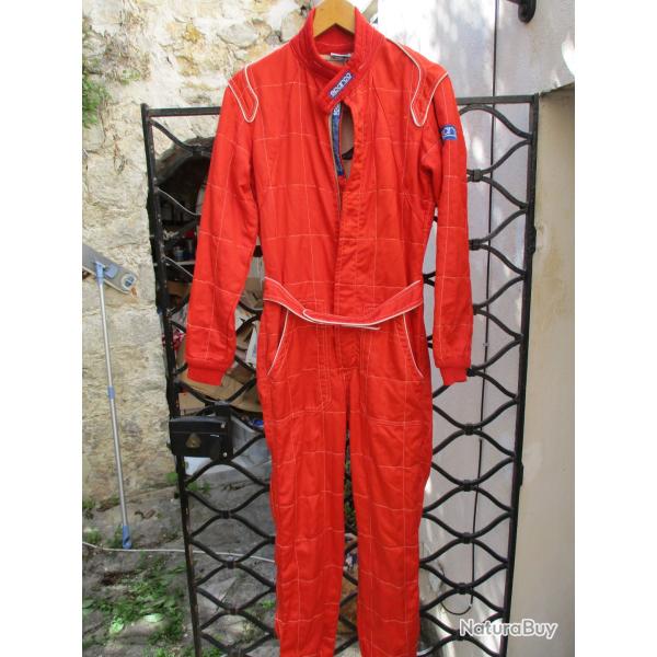 combinaison de pilote de course sparco vintage
