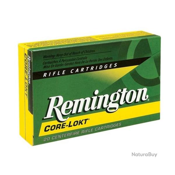 Munitions REMINGTON cal.300 weatherby mag core lokt psp 180gr par 20