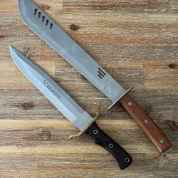 Lot de 2 grandes lames