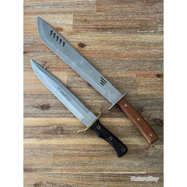 Lot de 2 grandes lames
