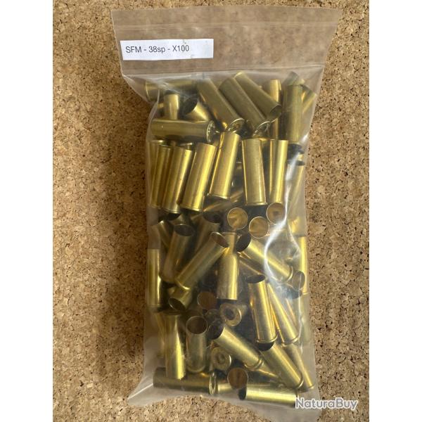 etuis / douilles SFM - 38 special (x100)
