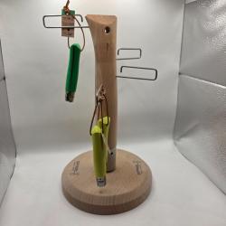 Presentoir officiel Opinel vendu avec 3 Opinel n&deg;7