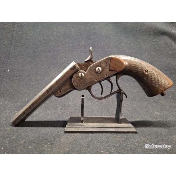 Pistolet de venerie double canon, Cal. 12mm - 1� sans prix de r�serve !!