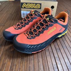 CHAUSSURES D'APPROCHE ASOLO ELDO LTH GV MM (ORANGE/YELLOW)