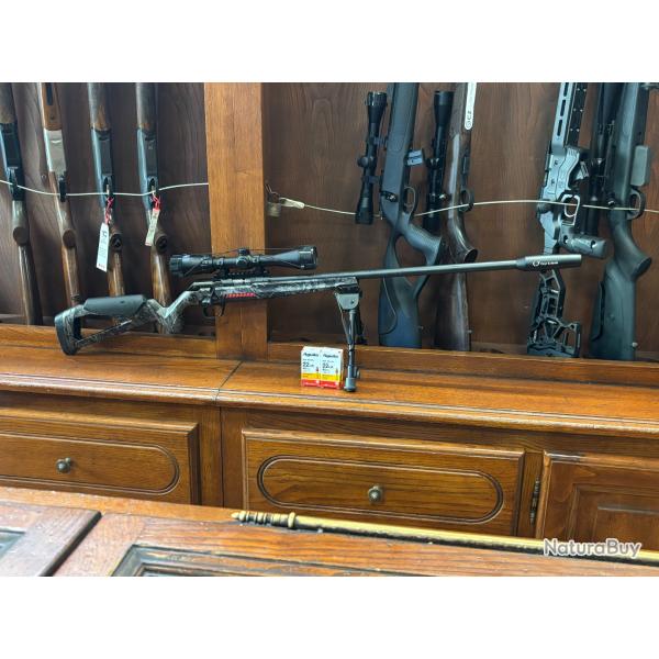 PACK WINCHESTER XPERT CARBON VARMINT 22R + BUGNELL BANNER 3-9X40 + SILENCIEUX + BIEPIED