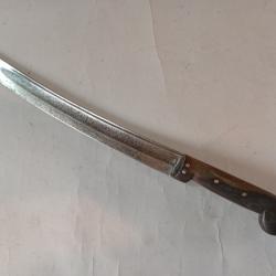 Couteau de marine type barbaresque ou ottoman