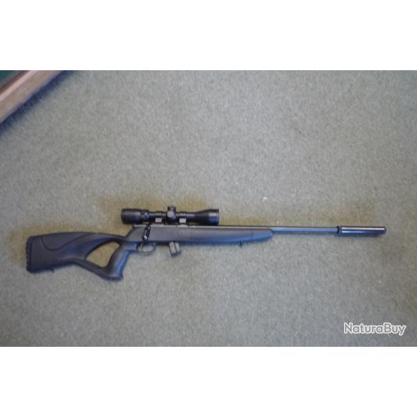 Carabine 22lr toute equip�e .
