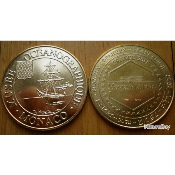 Medaille Monaco Musee Oceanographique 2011 Monnaie de Paris