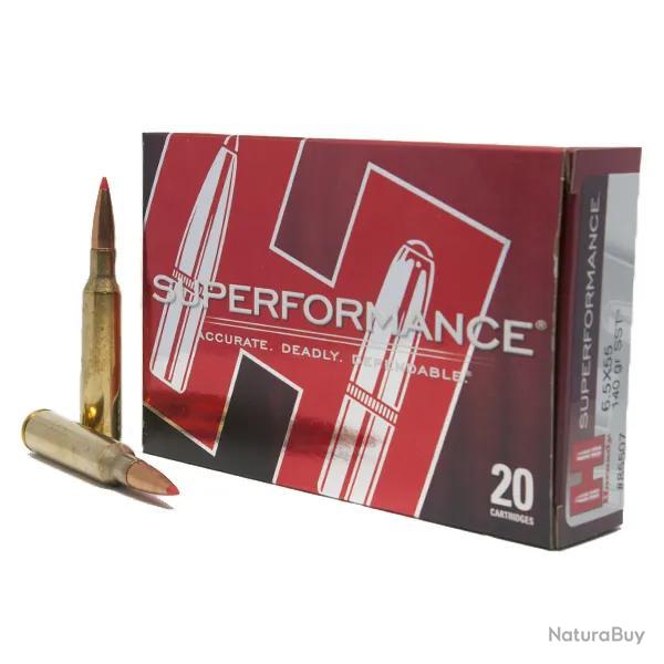 Balles Hornady Superformance SST 6,5x55 140 gr