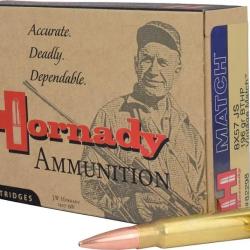 Balles Hornady Match 8x57 JS 196 gr