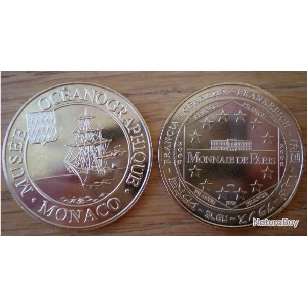 Medaille Monaco Musee Oceanographique Bateau 2009 Monnaie de Paris