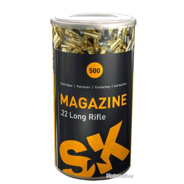 Cartouches SK MAGAZINE- Calibre: 22LR - Boite de 500 unit�s