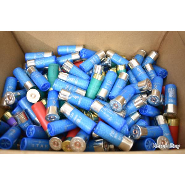 Vrac De 100 Cartouches Calibre 12/70 Acier Nickel�