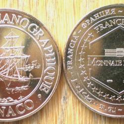 Medaille Monaco Musee Oceanographique Bateau 2010 Monnaie de Paris