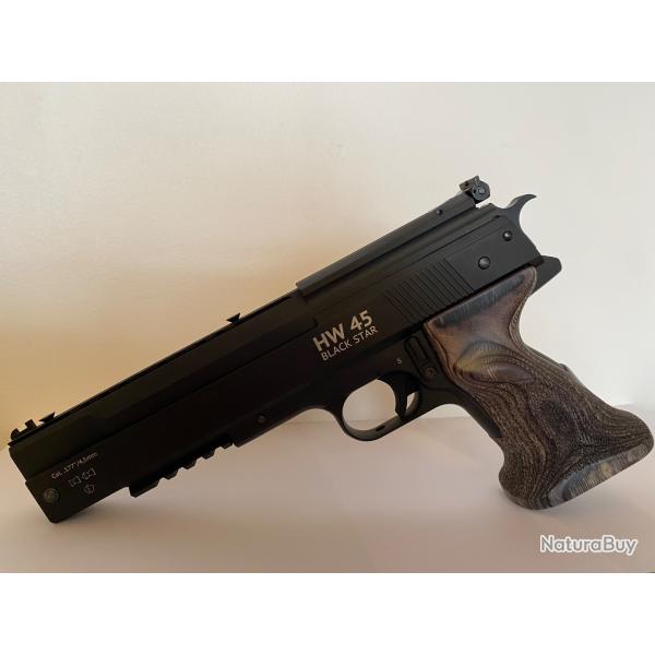 Pistolet WEIHRAUCH HW 45 cal 4,5 mm