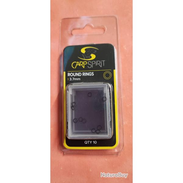 ANNEAUX ROND RINGS 3.7MM x10 - CARP SPIRIT