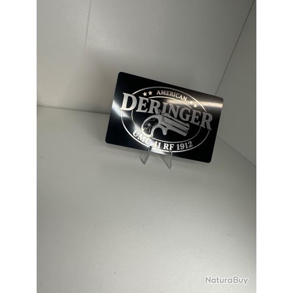 Mini plaque pour coffret Derringer 41RF