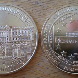 Medaille Monaco Musee Oceanographique La facade 2009 Monnaie de Paris