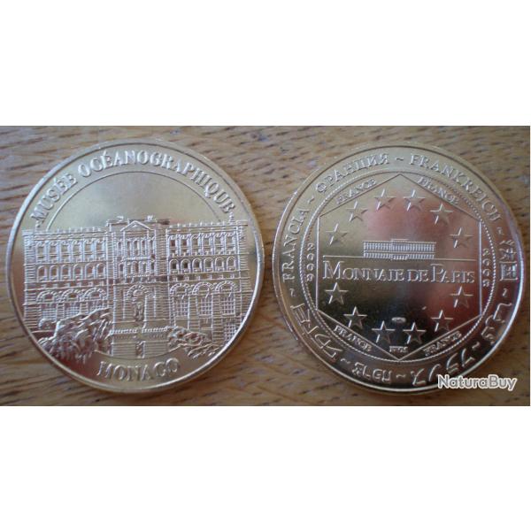 Medaille Monaco Musee Oceanographique La facade 2009 Monnaie de Paris
