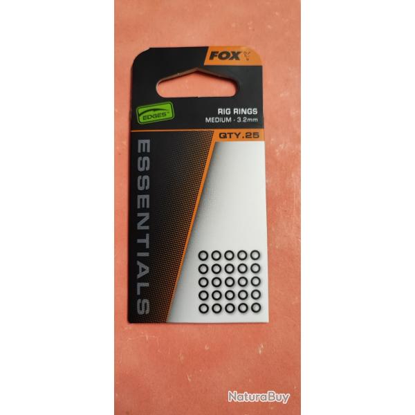 ANNEAUX ROND RINGS MEDIUM 3.2MM x25 - FOX