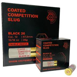 Pack de 250 slug GECO comp&eacute;tition 15/67 26g 