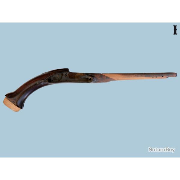 AUTHENTIQUE MONTURE DE PISTOLET MOD�LE 1733