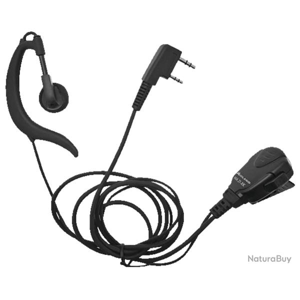 Oreillette avec micro Midland MA 21-XK pour radio bi-bande CT590S