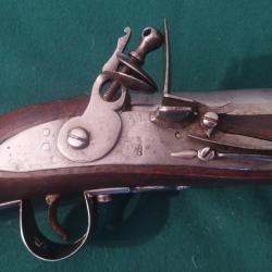 Arquebuse de mur, Portuguais dite de  Barcarena. Mousquet de mur massif du XVIIe si&egrave;cle (vers 1670)