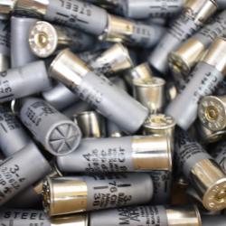 Vrac De 100 Cartouches Calibre 12/76 Acier Nickel&eacute;