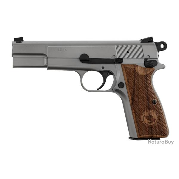 Pistolet TISAS ZIG14 Stainless - Calibre 9X19 mm
