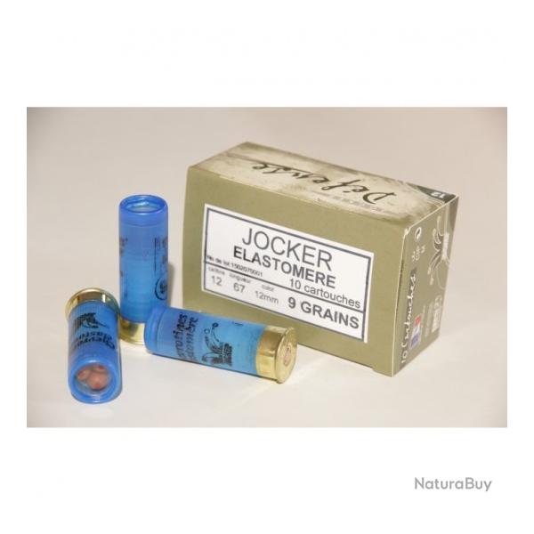 10 cartouches d�fense Jocker chevrotine �lastom�re calibre 12 67